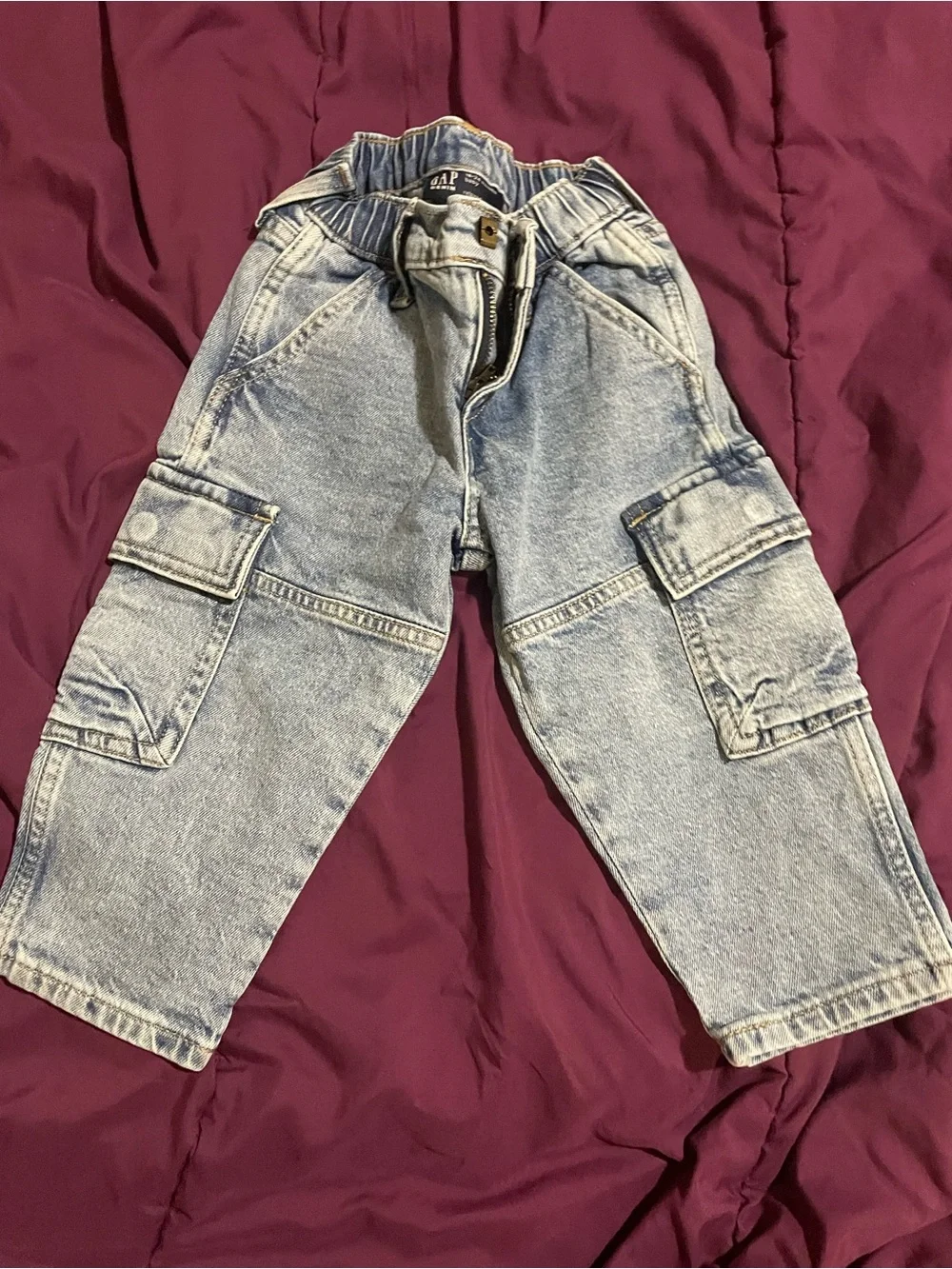 Gap baby cargo jeans size 18-24m